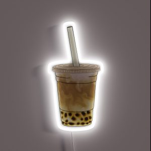 Classic Boba Milk Tea RGB Neon Sign Classic Boba Milk Tea RGB Neon Sign