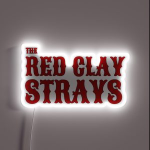 Classic Merch Red Clay Starys Band RGB Neon Sign