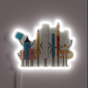 Classmates RGB Neon Sign