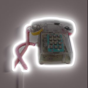 Clear Phone RGB Neon Sign