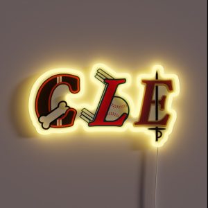 Cleveland City RGB Neon Sign