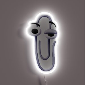 Clippy RGB Neon Sign Clippy RGB Neon Sign