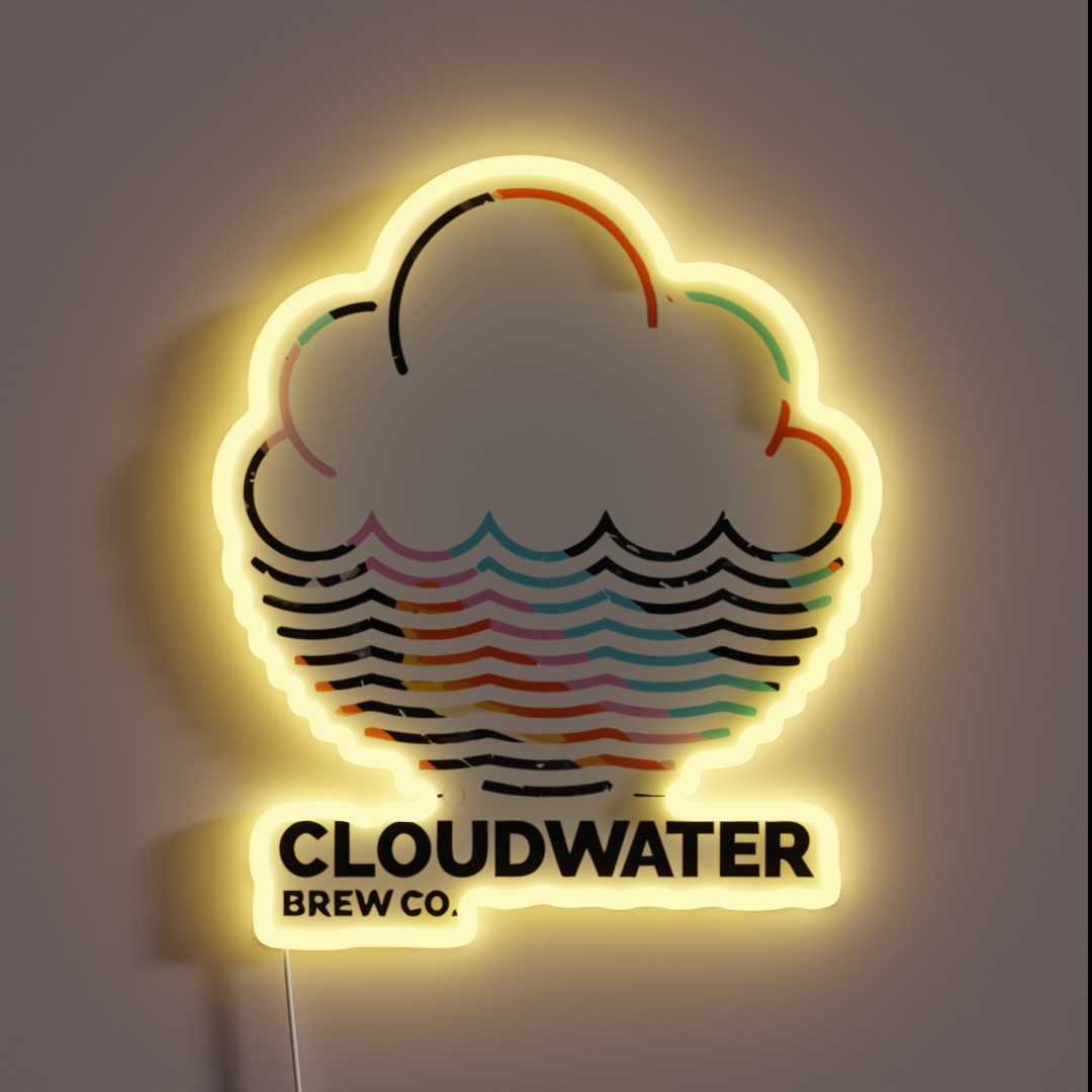 Cloudwater Brew RGB Neon Sign Cloudwater Brew RGB Neon Sign