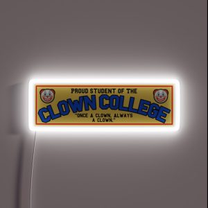 Clown College RGB Neon Sign