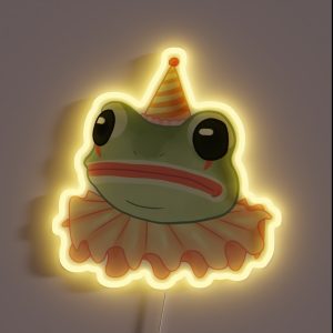 Clown Frog RGB Neon Sign Clown Frog RGB Neon Sign