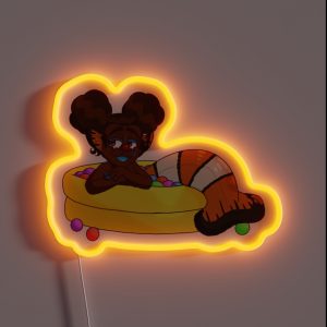 Clown Mermaid RGB Neon Sign