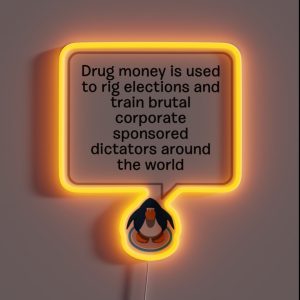 Club Penguin System Of A Down Prison Song RGB Neon Sign