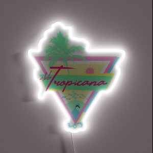 Club Tropicana RGB Neon Sign