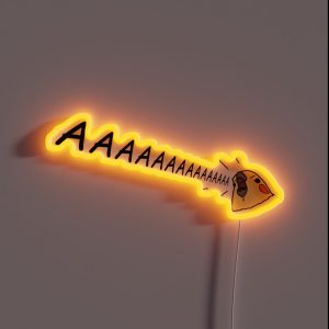 Cockatiel Scream RGB Neon Sign Cockatiel Scream RGB Neon Sign