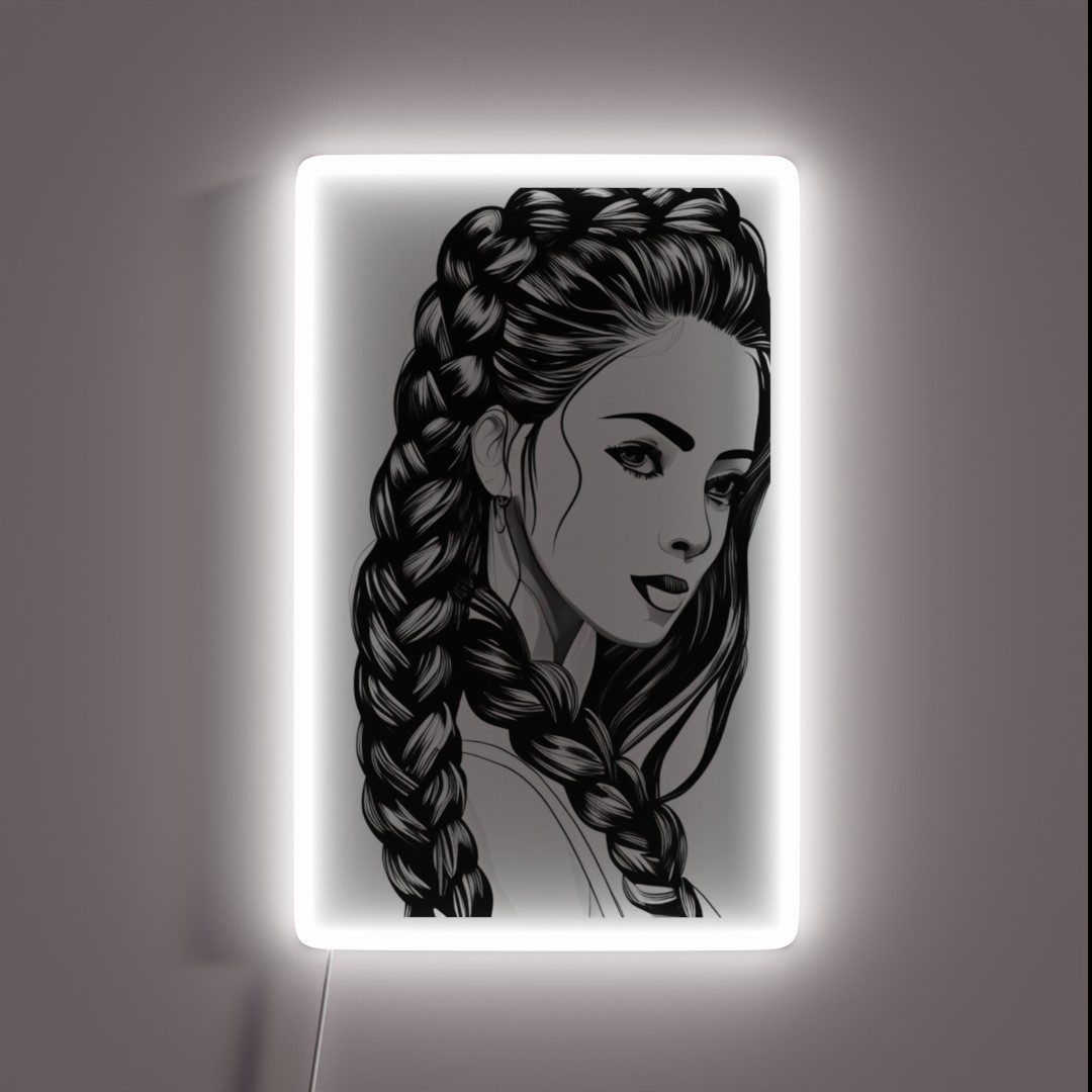 Cocoa Braids RGB Neon Sign Cocoa Braids RGB Neon Sign