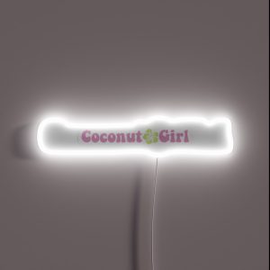 Coconut Girl RGB Neon Sign Coconut Girl RGB Neon Sign