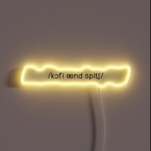 Coffee And Speech IPA RGB Neon Sign