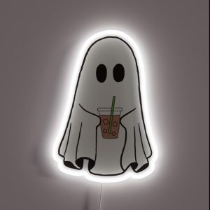 Coffee Ghost RGB Neon Sign