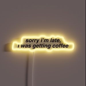 Coffee RGB Neon Sign