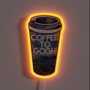 Coffee To Gogh RGB Neon Sign Coffee To Gogh RGB Neon Sign