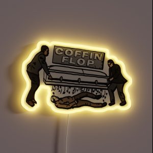 Coffin Flop RGB Neon Sign