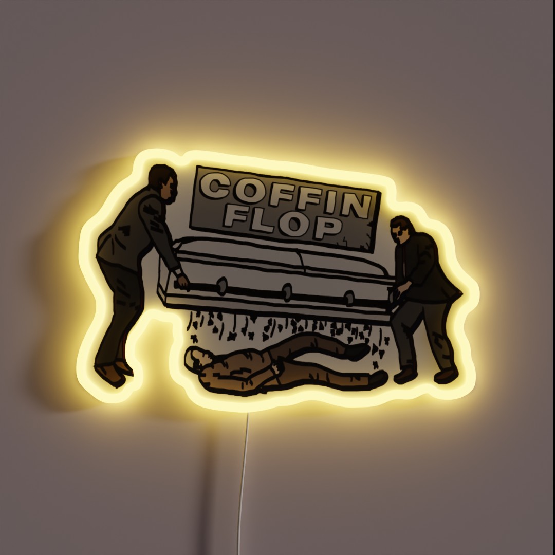 Coffin Flop RGB Neon Sign Coffin Flop RGB Neon Sign