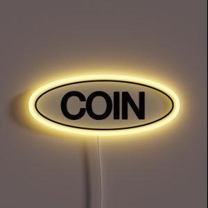 COIN Band RGB Neon Sign