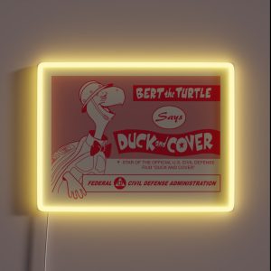Cold War Bert The Turtle RGB Neon Sign Cold War Bert The Turtle RGB Neon Sign