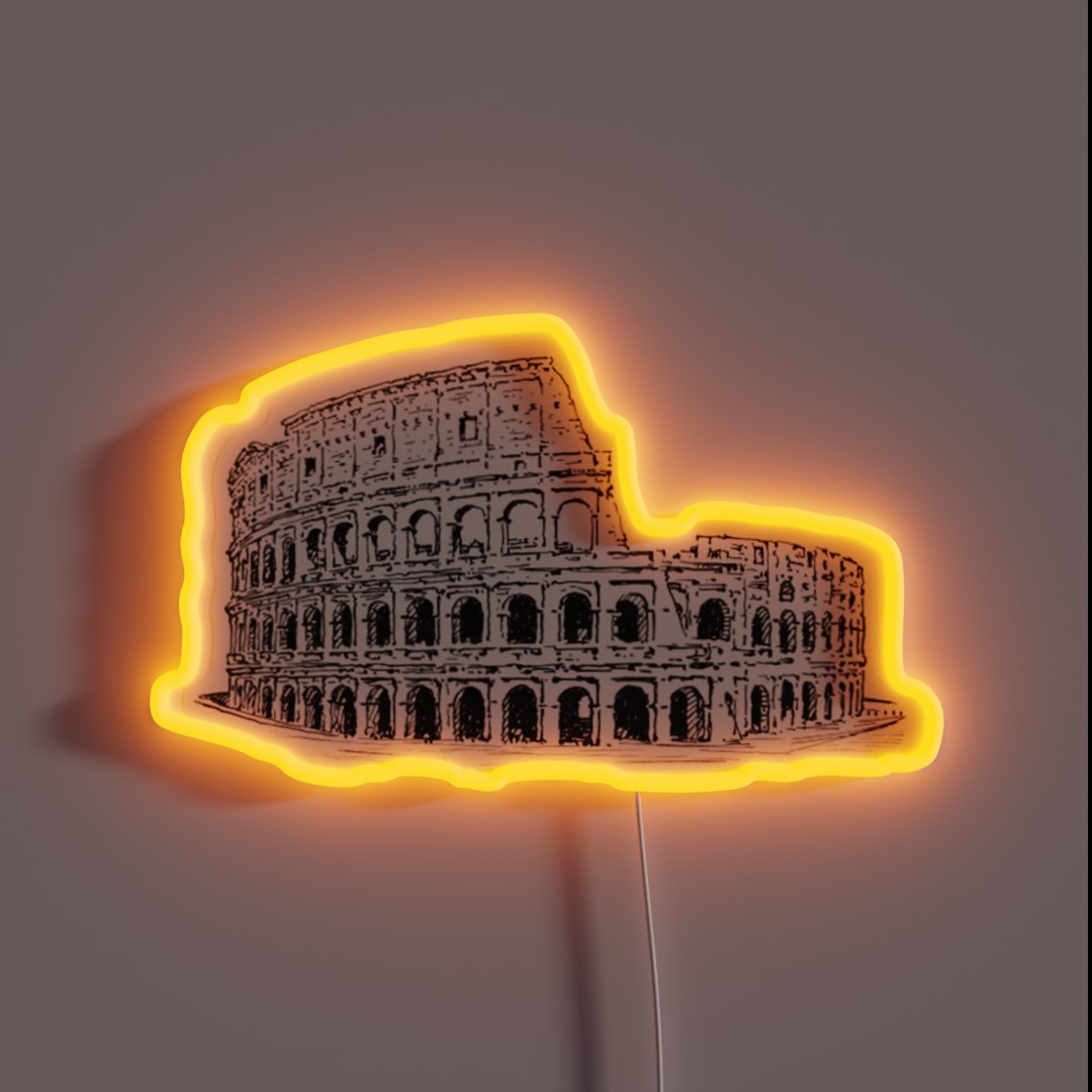 Coliseum RGB Neon Sign Coliseum RGB Neon Sign