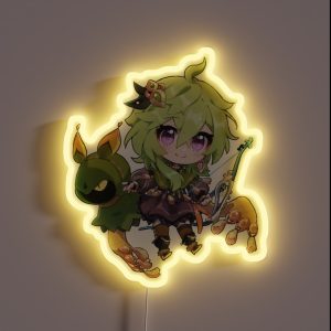Collei Chibi RGB Neon Sign Collei Chibi RGB Neon Sign