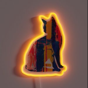 Color Paint Cat Love Cat RGB Neon Sign Color Paint Cat Love Cat RGB Neon Sign