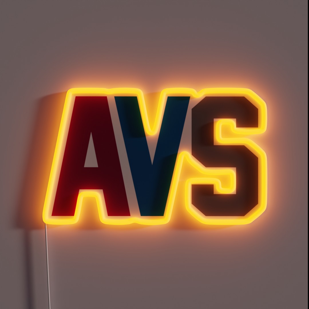 Colorado Avalanche RGB Neon Sign Colorado Avalanche RGB Neon Sign