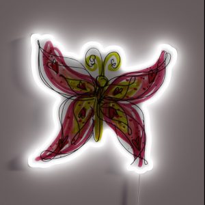 Colorful Butterfuly RGB Neon Sign
