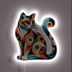 COLORFUL CAT RGB Neon Sign COLORFUL CAT RGB Neon Sign