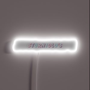 Colorful Logo Name Youtuber RGB Neon Sign