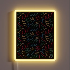 Colorful Playful Pattern RGB Neon Sign Colorful Playful Pattern RGB Neon Sign