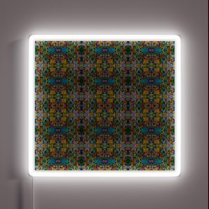 Colorful Playful Seamless Pattern Texture High Resolution RGB Neon Sign