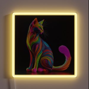Colorfull Cat RGB Neon Sign Colorfull Cat RGB Neon Sign