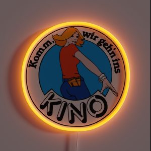 Come On Let S Go To The Movies Nostalgia Movies German Cinema Theatres RGB Neon Sign Come On Let S Go To The Movies Nostalgia Movies German Cinema Theatres RGB Neon Sign