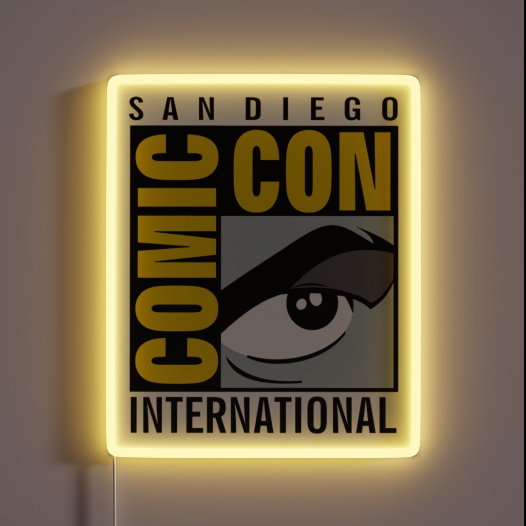 Comic Con No Border RGB Neon Sign Comic Con No Border RGB Neon Sign