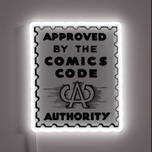 Comics Code RGB Neon Sign Comics Code RGB Neon Sign
