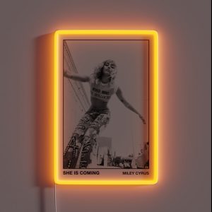 Coming Miley RGB Neon Sign Coming Miley RGB Neon Sign