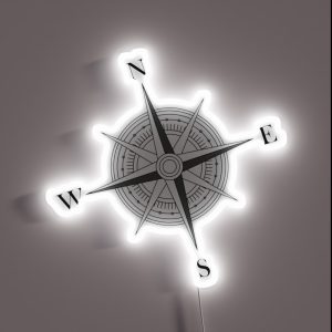 Compass RGB Neon Sign Compass RGB Neon Sign