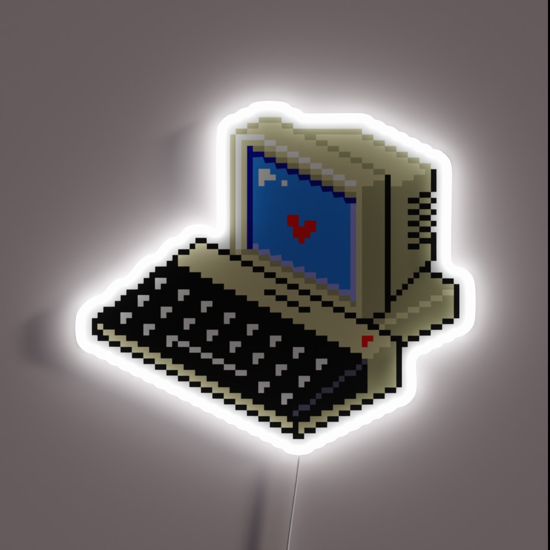 Computer Lover RGB Neon Sign Computer Lover RGB Neon Sign