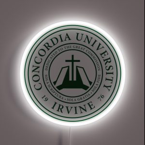 Concordia University Irvine RGB Neon Sign Concordia University Irvine RGB Neon Sign