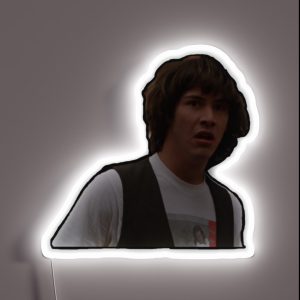 Confused Keanu RGB Neon Sign
