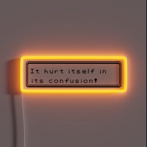 Confusion RGB Neon Sign