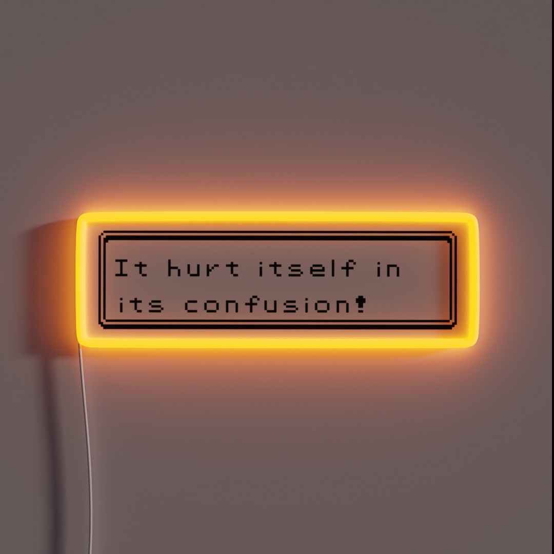 Confusion RGB Neon Sign Confusion RGB Neon Sign