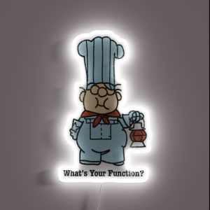 Conjunction Junction Engineer RGB Neon Sign