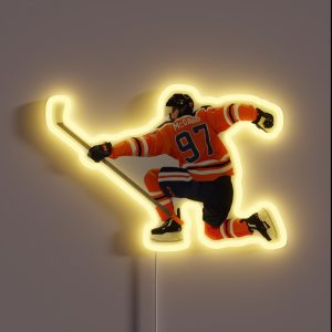 Connor Mcdavid Celebration RGB Neon Sign Connor Mcdavid Celebration RGB Neon Sign
