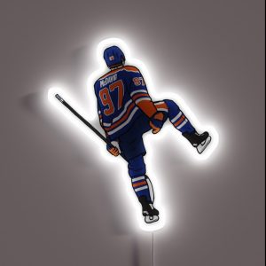 Connor Mcdavid Celebration RGB Neon Sign Connor Mcdavid Celebration RGB Neon Sign