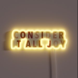 Consider It All Joy RGB Neon Sign Consider It All Joy RGB Neon Sign