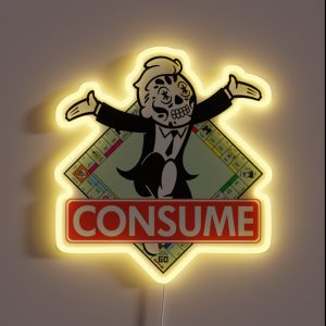 CONSUME RGB Neon Sign CONSUME RGB Neon Sign