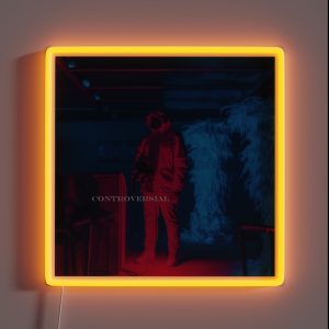 Controversial Infrared Photography RGB Neon Sign