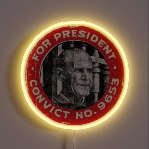 Convict No 9653 For President RGB Neon Sign